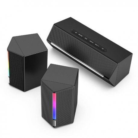 Акустична система 2.1 Fifine A22 Gaming RGB Speaker Black (A22)