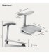 Подставка для ног LiberNovo StepSync Footrest Space Gray (CP-GW-0000002-00-00)