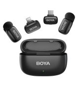 Бездротовий петличний мікрофон Boya BY-V1 Black (BY-V1)