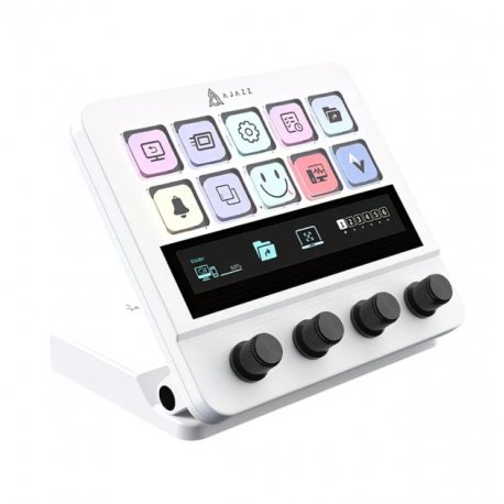 Контроллер Ajazz Stream Deck AKP05E White (AKP05E-W)