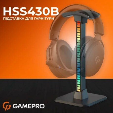Підставка для навушників GamePro HSS430B Black (HSS430B)