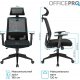 Офисное кресло OfficePro OC420B Black (OC420B)