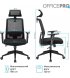 Офісне крісло OfficePro OC420B Black (OC420B)