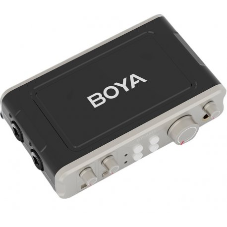 Двоканальний аудіоінтерфейс Boya BY-AM4 Black (BY-AM4)
