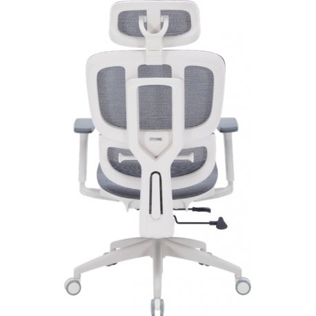 Офісне крісло OfficePro Skyline White/Dark Gray (OC680-W-DG-DG)