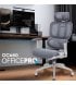 Офісне крісло OfficePro Skyline White/Dark Gray (OC680-W-DG-DG)