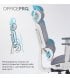 Офисное кресло OfficePro Skyline White/Dark Gray (OC680-W-DG-DG)