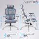 Офісне крісло OfficePro Skyline White/Dark Gray (OC680-W-DG-DG) Офісне крісло OfficePro Skyline White/Dark Gray (OC680-W-DG-DG)