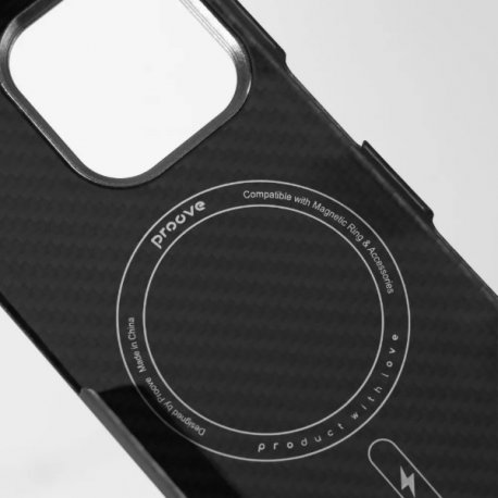 Чехол Proove Carbon Slim MagSafe для IPhone 17 Pro Max Nightfall (PCCSIP17PM51)