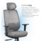 Офисное кресло OfficePro Comfort Gray (OC524G)