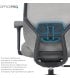 Офисное кресло OfficePro Comfort Gray (OC524G)