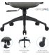 Офісне крісло OfficePro Comfort Gray (OC524G)