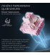 Бездротова клавіатура GamePro Asgard Valhalla QLAB Sakura Switch Bluetooth/2.4G/USB Black (MK160-B-QS-PRO)