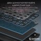 Бездротова клавіатура GamePro Asgard Valhalla QLAB Sakura Switch Bluetooth/2.4G/USB Black (MK160-B-QS-PRO)