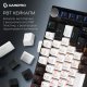 Бездротова клавіатура GamePro Asgard Valhalla QLAB Sakura Switch Bluetooth/2.4G/USB Black (MK160-B-QS-PRO)