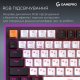 Бездротова клавіатура GamePro Asgard Valhalla QLAB Sakura Switch Bluetooth/2.4G/USB Black (MK160-B-QS-PRO)