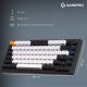 Бездротова клавіатура GamePro Asgard Valhalla QLAB Sakura Switch Bluetooth/2.4G/USB Black (MK160-B-QS-PRO)