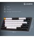 Бездротова клавіатура GamePro Asgard Valhalla QLAB Sakura Switch Bluetooth/2.4G/USB Black (MK160-B-QS-PRO)
