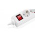 Сетевой фильтр REAL-EL RS-6 Protect M 3м White (EL122300033)