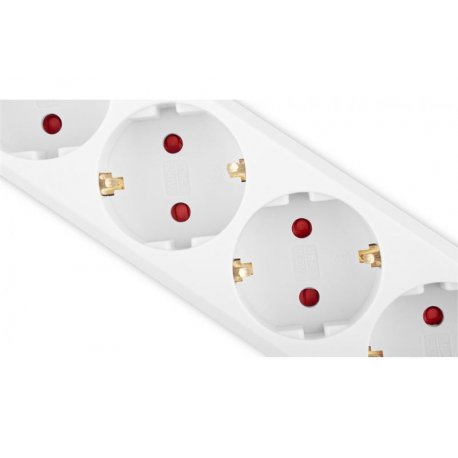 Сетевой фильтр REAL-EL RS-6 Protect M 3м White (EL122300033)