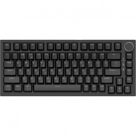 Клавіатура Ajazz AK820 Red Switch USB-C Black (AK820-R-B)