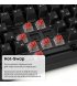 Клавіатура Ajazz AK820 Red Switch USB-C Black (AK820-R-B)