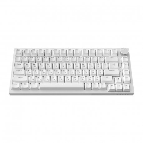 КлавиатураAjazz AK820 Red Switch White USB-C (AK820-R-W)