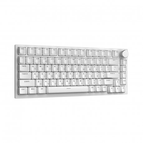 КлавиатураAjazz AK820 Red Switch White USB-C (AK820-R-W)