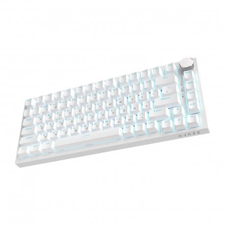 КлавиатураAjazz AK820 Red Switch White USB-C (AK820-R-W)