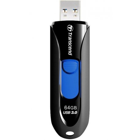 Флеш накопичувач USB Transcend JetFlash 790 64GB Black (TS64GJF790K)