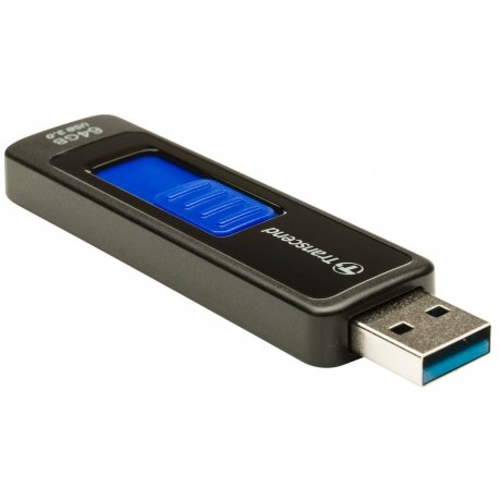 Флеш накопитель USB Transcend JetFlash 760 64GB Black (TS64GJF760)