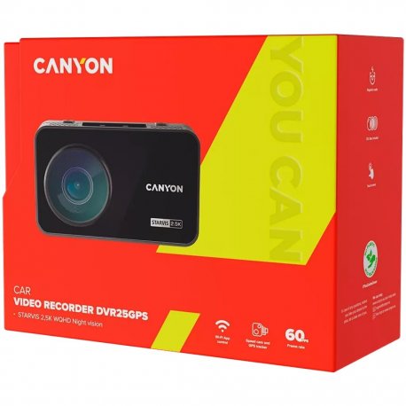 Відеореєстратор Canyon DVR25GPS (CND-DVR25GPS)
