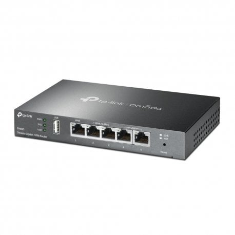 Маршрутизатор TP-LINK Omada ER605 1000M 5P VPN Black (ER605)