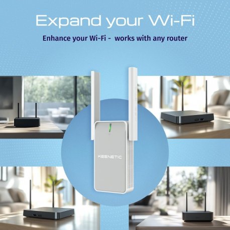 Усилитель Wi-Fi сигнала Keenetic Buddy 6 (KN-3411)