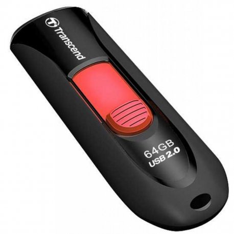 Флеш накопитель USB Transcend JetFlash 590 64GB Black (TS64GJF590K)