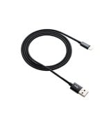 Кабель Canyon USB - Lightnin 1 m Black (CNE-CFI3B)