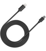 Кабель Canyon CСFI-12 Type C to lightning Black (CNE-CFI12B)