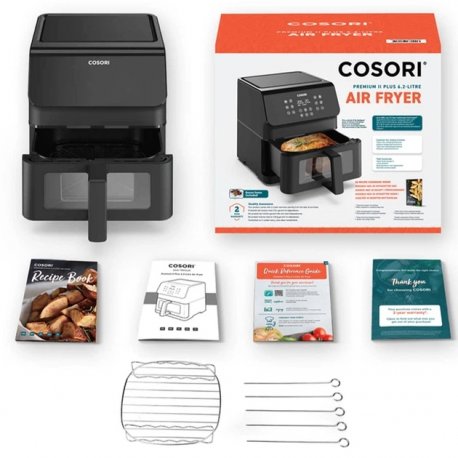 Мультипечь Cosori Premium Ⅱ Plus 6.2-Litre CAF-P653-KEUR Black (KAAPAFCSNEU0170Y)