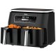 Мультипечь Ninja Air Fryer Dual zone AF200EU Black (AF200EU)