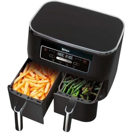 Мультипечь Ninja Air Fryer Dual zone AF200EU Black (AF200EU)