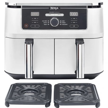 Мультипіч Ninja Air Fryer Dual zone White (AF400EUWH)