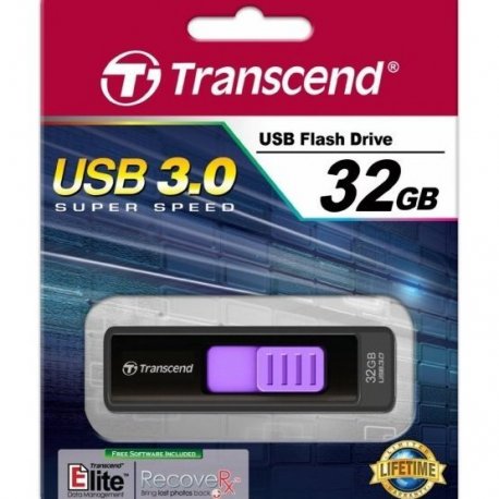 Флеш накопитель USB Transcend JetFlash 760 32GB Black (TS32GJF760)