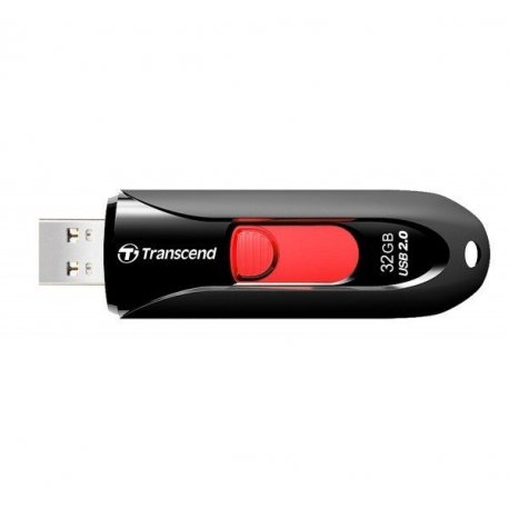Флеш накопитель USB Transcend JetFlash 590 32GB Black (TS32GJF590K)