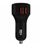 Автомобильное зарядное устройство Canyon C-05 Black (CNE-CCA05B)