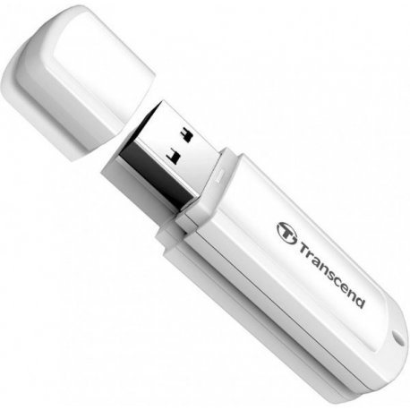 Флеш накопичувач USB Transcend JetFlash 370 32GB White (TS32GJF370)