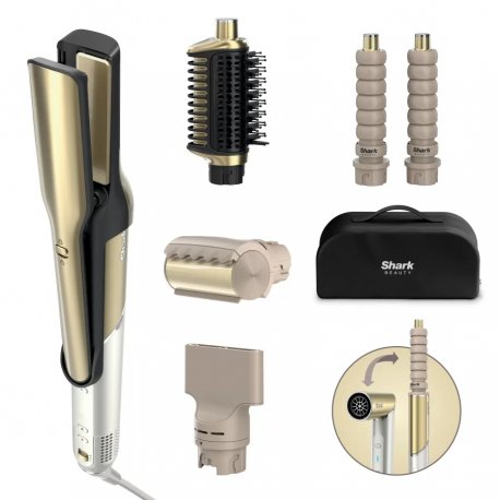 Стайлер Shark Glam Sleek Straight Waves & Curls Multi-styler (HD6051SEU)