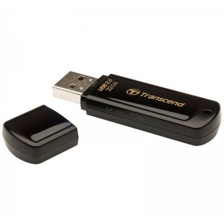 Флеш накопитель USB Transcend JetFlash 350 32GB Black (TS32GJF350)