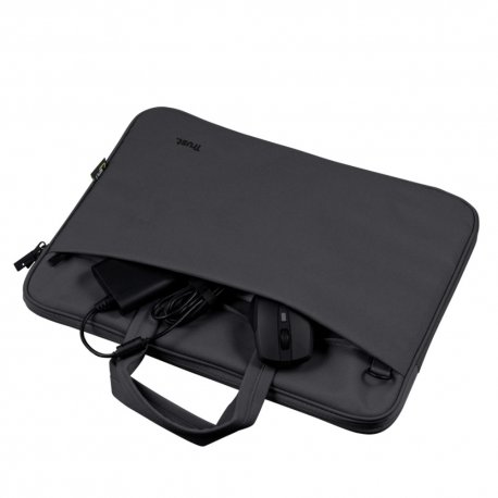 Сумка для ноутбука 16" Trust Bologna Slim Black (24447)
