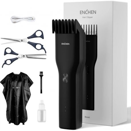 Машинка для стрижки Enchen Enchen Boost Set Black (BOOST-B Set)