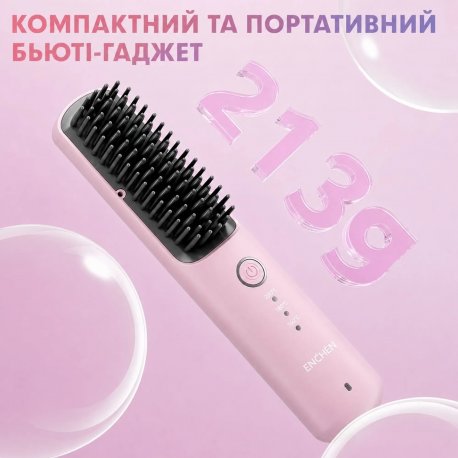 Выпрямитель для волос Enchen (H6 pink)